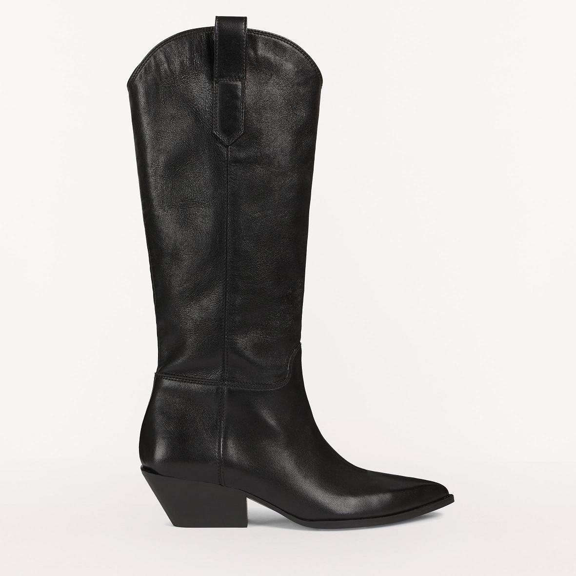 Furla West Boots Black Women South Africa WH7908365